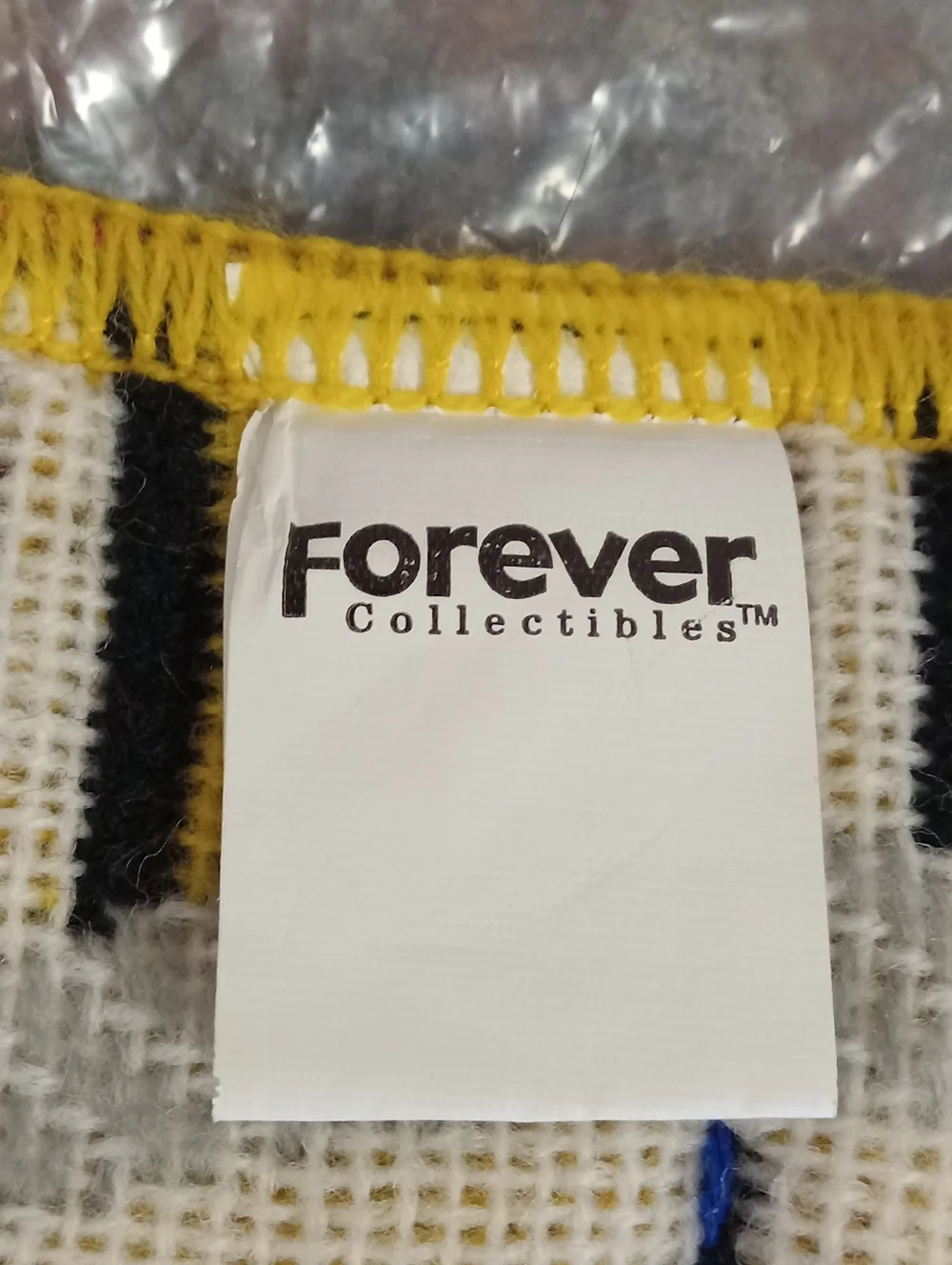 Pittsburgh Steelers Yellow Acrylic Scarf